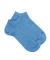 Söckchen aus ägyptischer Baumwolle und glänzendem Lurexeffekt  - Blau