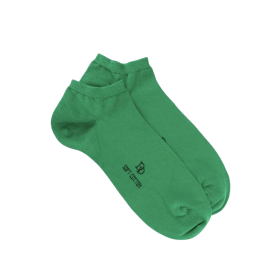 Herren Sneaker-Socken aus ägyptischer Baumwolle - Grün | Doré Doré