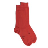 Herrensocken aus Soft Cotton - Rot