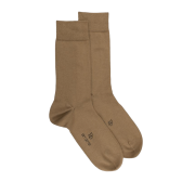 Herrensocken aus ägyptischer Baumwolle - Baobab beige | Doré Doré