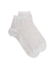 Socken aus Baumwolle mit Mikro-Polka-Punkten - White