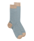 Herren Socken aus Baumwolle mit Rautenmuster - Beige