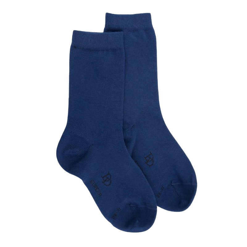 Kindersocken aus ägyptischer Baumwolle - Blau | Doré Doré