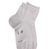 Damen Feinsocken aus Baumwolle - Grau | Doré Doré