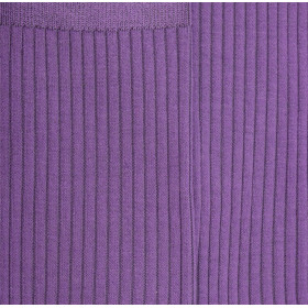 Damen Socken gerippte Baumwolle lisle - Violett | Doré Doré