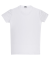 Unifarbenes Herren-T-Shirt aus Baumwolle - Weiß