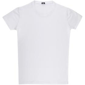Unifarbenes Herren-T-Shirt aus Baumwolle - Weiß | Doré Doré