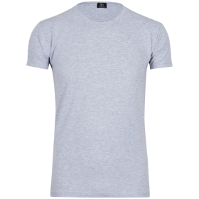 Unifarbenes Herren-T-Shirt aus Baumwolle - Grau | Doré Doré