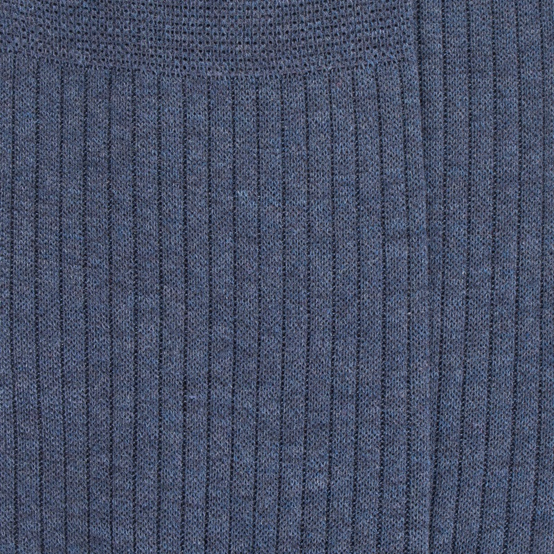 Blaue Socken Dore Dore aus merzerisierter Baumwolle