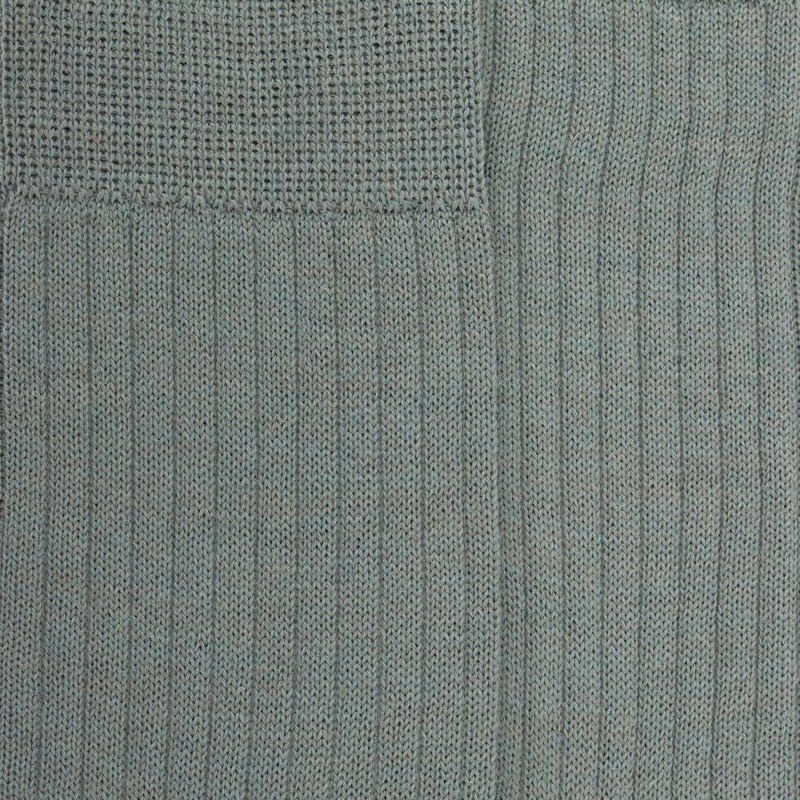 Gerippte Herrensocken aus Wolle - Cameleon | Doré Doré