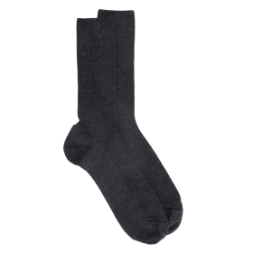 Schwarze Wollsocken Dore Dore, speziell für empfindliche Beine