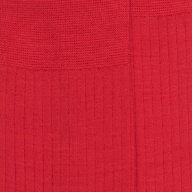 Luxus Socken aus Wolle - Rot