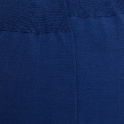 Herren Kniestrümpfe aus 100 % Baumwolle lisle - Blau | Doré Doré