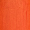 Gerippte Herren-Kniestrümpfe aus 100% Schottlandgarn - Orange || Doré Doré