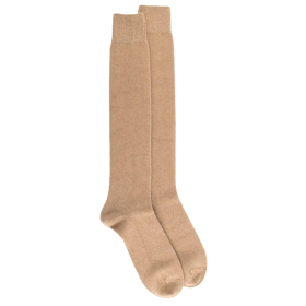 Lange Socken aus Wolle und Kaschmir für Herren - Beige | Doré Doré