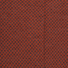 Wollsocken mit geometrischem Muster - Braun und Orange