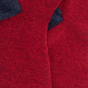 Herrensocken aus Fleece - Rot & blau | Doré Doré