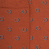 Herrensocken aus Baumwolle mit Hufeisenmuster - Orange | Doré Doré