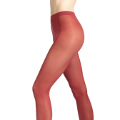 gemusterte Strumpfhose Doré Doré in Rot