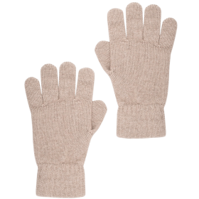 Unisex Handschuhe aus Wolle und Kaschmir - Beige | Doré Doré