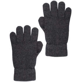 Unisex Handschuhe aus Wolle und Kaschmir - Dunkelgrau | Doré Doré
