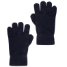 Unisex Handschuhe aus Wolle und Kaschmir - Schwarz