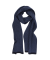 Schal aus 100% Merinowolle mit Karomuster - Schwarz und grau