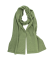 Einfarbiger Unisex-Schal aus Wolle und Kaschmir - Grün