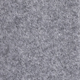 Einfarbiger Unisex-Schal aus Wolle und Kaschmir - Hellgrau | Doré Doré