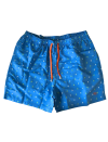 Badeshorts weiß und grau- Blau