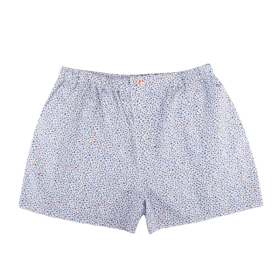 Herren-Boxershorts aus reiner Baumwolle - Blau | Doré Doré