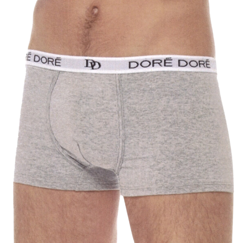 Dore Dore Herren Boxer Boxershort Unterhose - Grau