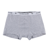 Dore Dore Herren Boxer Boxershort Unterhose - Grau