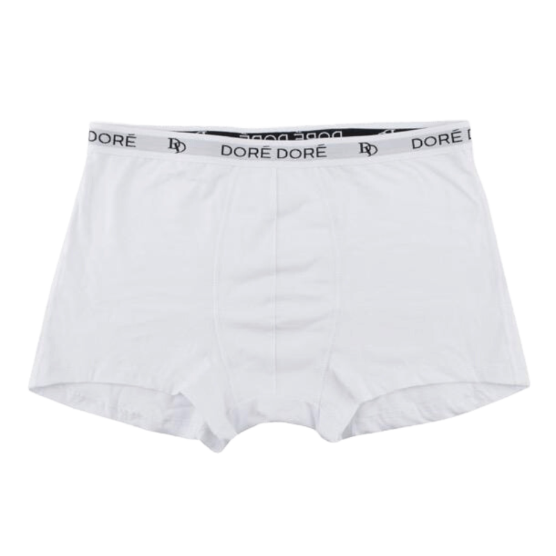 Dore Dore Herren Boxer Boxershort Unterhose - Weiß