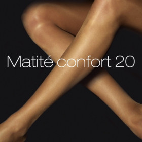 Matte Strumpfhose Komfort - 20 DEN - Dune