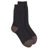 Socken aus fleece - Schwarz und braun