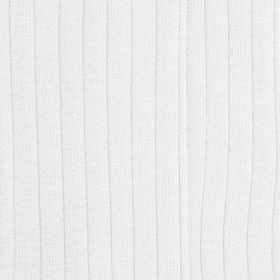 Gerippte Kindersocken aus weiche Baumwolle - Weiß