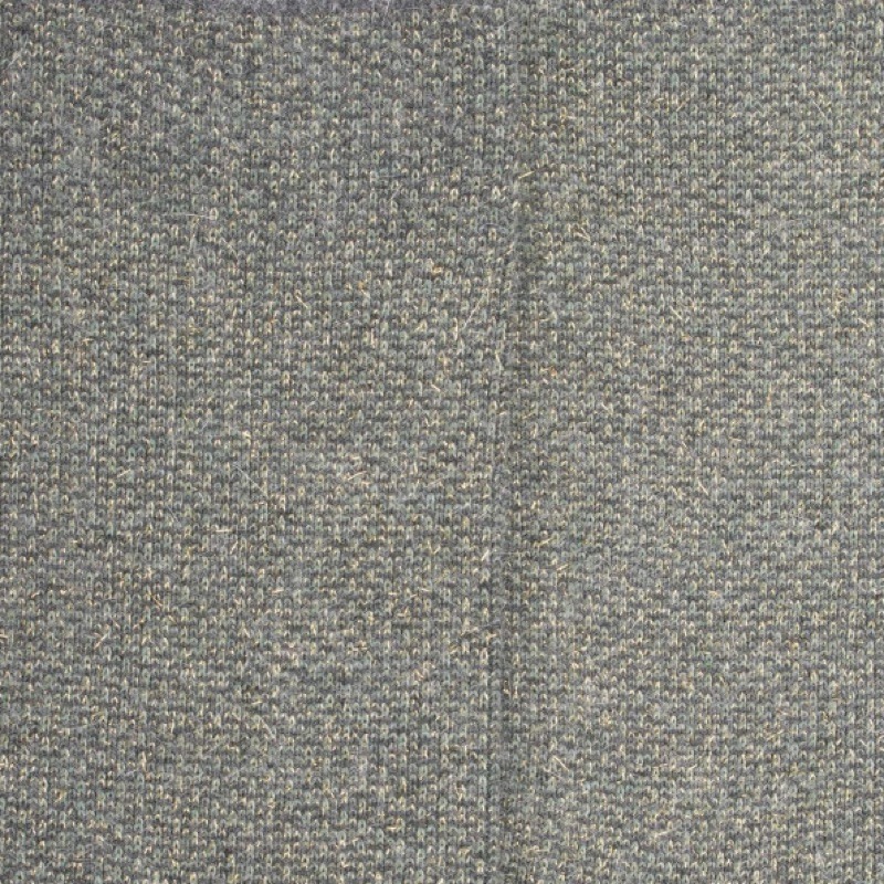 Damensocken aus Wolle und Angora ohne elastischen Bund Glanzeffekt - Grau & Cameleon | Doré Doré