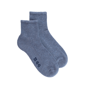 Herren Socken aus Baumwolle mit gepolsterter Sohle - Croisette | Doré Doré