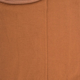 Damensocken aus weicher Baumwolle mit Rollrand - Camel | Doré Doré