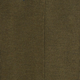 Gerippte Damensocken ohne elastischen Bund aus Wolle - Lichen-grün | Doré Doré