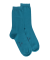 Damen Socken aus feiner ägyptischer Baumwolle - Blau