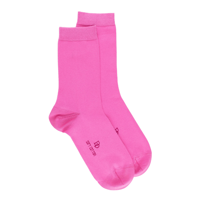 Damensocken aus weicher Baumwolle - Rosa