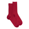 Damen Socken gerippte Baumwolle lisle - Fucsia