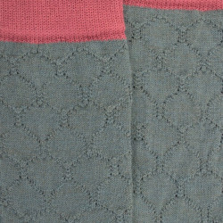 Damensocken aus Wolle mit Lochmuster - Cameleon | Doré Doré