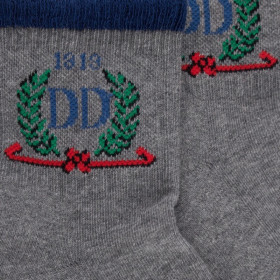 Sportliche kurze Baumwoll'Frottee-Socken DD 1819 für Damen - Grau | Doré Doré