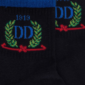 Sportliche kurze Baumwoll'Frottee-Socken DD 1819 für Damen - Dunkelblau | Doré Doré