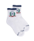 Sportliche kurze Baumwoll'Frottee-Socken DD 1819 für Kinder - Weiß