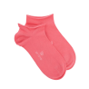 Damen- und Feinsocken aus ägyptischer Baumwolle - Dunkelrosa