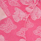 Ausgefallene Socken mit Schmetterlingsmustern - Blau und Pink